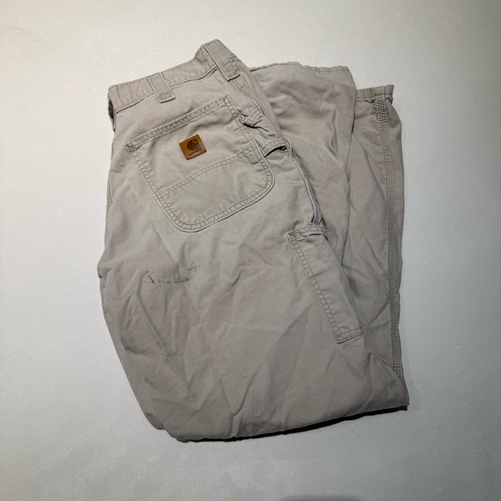 Carhartt Men's Tan khaki cargo Pants